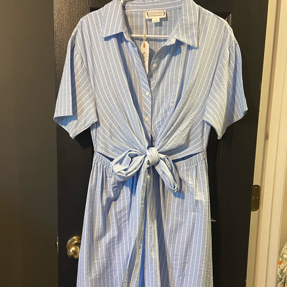 Boutique linen dress